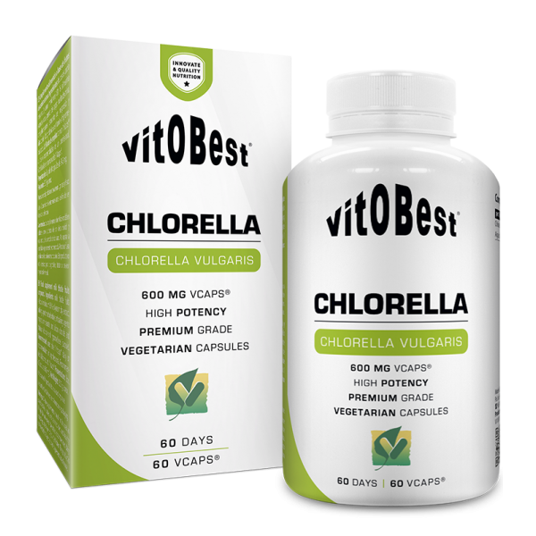 CHLORELLA 600 Mgs - 60 VCaps (Pared Celular Rota)