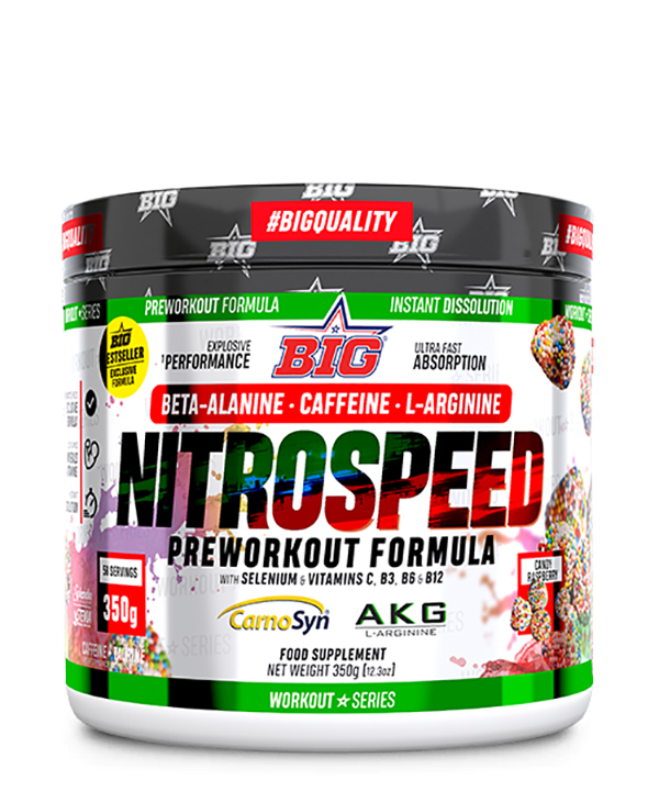 NITROSPEED CANDY RAPSBERRY 350g