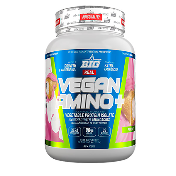 REAL VEGAN AMINO+ 1kg PINK CAKE