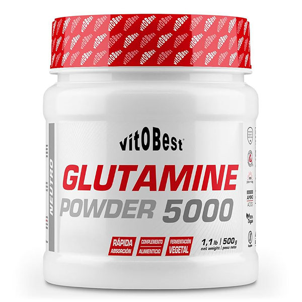GLUTAMINE 5000 - 500 Grs. Sabor Neutro