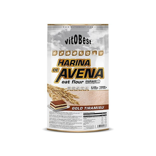 HARINA DE AVENA 1 KG. TIRAMISU (Por caja de 12Un)