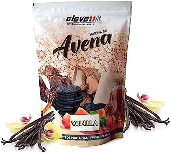 HARINA DE AVENA 1 KG. VAINILLA (Por caja de 12Un)