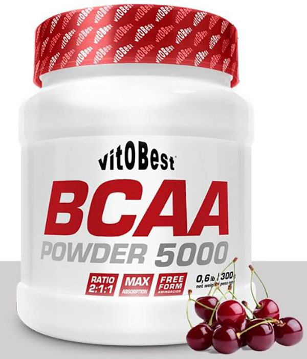 BCAA 5000 POWDER - 300Gr - CEREZA