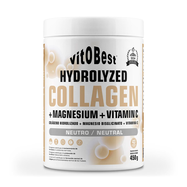 Colágeno Hidrolizado + Magnesio + Vitamina C